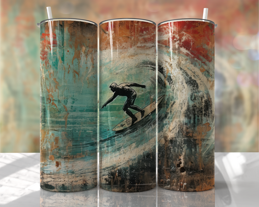 Surfs up 20oz tumbler